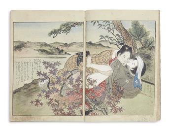 (EROTICA -- JAPANESE.) Manuscript shunga album,